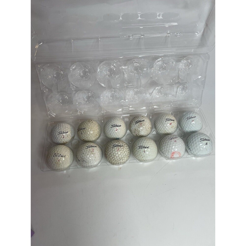 Titleist Golf Balls Lot Of 12